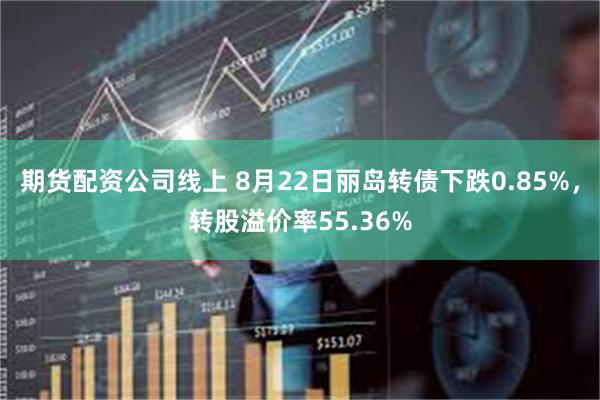 期货配资公司线上 8月22日丽岛转债下跌0.85%，转股溢价率55.36%