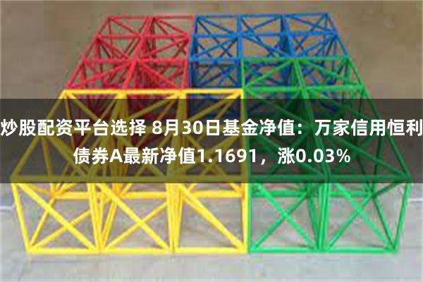 炒股配资平台选择 8月30日基金净值：万家信用恒利债券A最新净值1.1691，涨0.03%