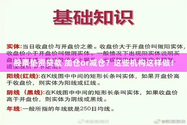 股票垫资贷款 加仓or减仓？这些机构这样做！